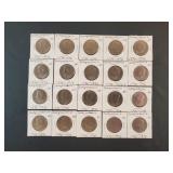 (20) KENNEDY BICENTENNIAL  HALF DOLLARS