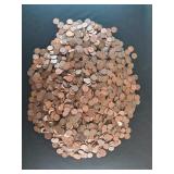 20 LBS OF LINCOLN MEMORIAL PENNIES