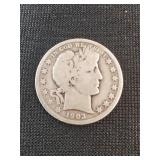 1903-O BARBER HALF DOLLAR