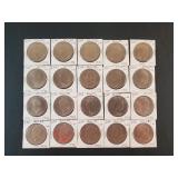 (20) EISENHOWER DOLLARS