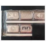 (5) 1 OZ SILVER BARS