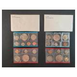 (2) US MINT UNCIRCULATED COIN SET: 1973 & 1975