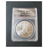 2009 SILVER EAGLE DOLLAR ANACS MS69