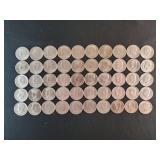 (50) CLAD KENNEDY HALF DOLLARS