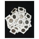 (50) BICENTENNIAL KENNEDY 1/2 DOLLARS