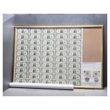 UNCUT SHEET SERIES 2021 $1 FEDERAL RESERVE NOTES