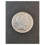 1912  BARBER HALF DOLLAR