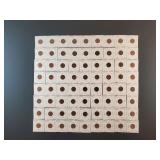 (72)  CENTENNIAL CANADIAN PENNIES - IN FLIPS