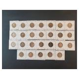 (26) 1967 CANADIAN SILVER QUARTERS - $6.50 FACE