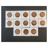 (13) CANADIAN DOLLAR COINS