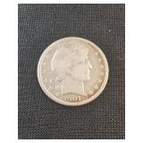 1901 BARBER HALF DOLLAR