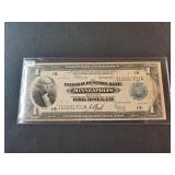 1918 $1 FEDERAL RESERVE OF MINNEAPOLIS MINN. BILL