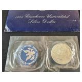 1971 EISENHOWER UNC. 40% SILVER DOLLAR