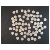 (70) MERCURY DIMES UNSEARCHED - 30