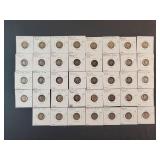 (39) MERCURY DIMES -  1940