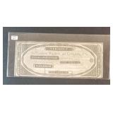 1838 BANK OF WINDSOR - VERMONT - $1 NOTE