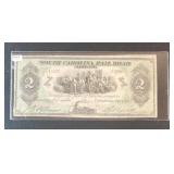 1873 SOUTH CAROLINA RAILROAD COMPANY $2 NOTE