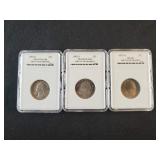 (3) WASHINGTON QUARTERS IN SLABS