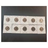 (10) BICENTENNIAL QUARTERS
