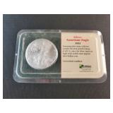 2002 SILVER EAGLE DOLLAR