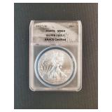2017-S SILVER EAGLE DOLLAR -- ANACS MS-69