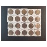 (20) EISENHOWER DOLLARS