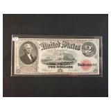 SERIES 1917 UNITED STATES OF AMERICA $2 BILL