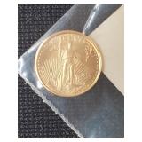 $5 1/10 OZ GOLD AMERICAN EAGLE COIN