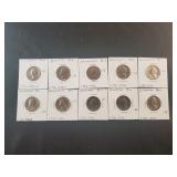 (10) BICENTENNIAL QUARTERS