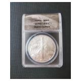 2006 SILVER EAGLE DOLLAR ANACS MS69