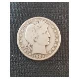 1909-O BARBER HALF DOLLAR
