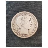 1910-S BARBER HALF DOLLAR