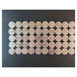 (50) CLAD KENNEDY HALF DOLLARS