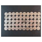 (50) CLAD KENNEDY HALF DOLLARS