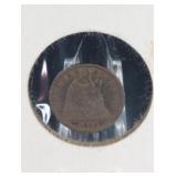 1859 SEATED HALF DIME