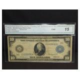 1914 $10 FEDERAL RESERVE NOTE
