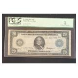 1914 $20 FEDERAL RESERVE NOTE PCGS FR.1010