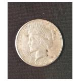 1923 PEACE SILVER DOLLAR