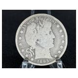 1895 BARBER HALF DOLLAR