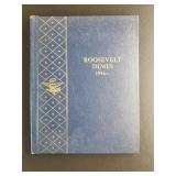 (57)  ROOSEVELT SILVER DIMES IN WHITMAN FOLDER