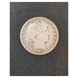 1905 BARBER HALF DOLLAR