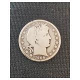 1906-O BARBER HALF DOLLAR