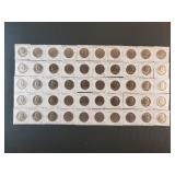 (50) BICENTENNIAL HALF DOLLARS