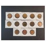 (13) CANADIAN $1 COINS - IN FLIPS