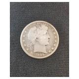 1898 BARBER HALF DOLLAR