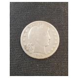 1915 BARBER HALF DOLLAR