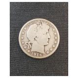 1914 BARBER HALF DOLLAR