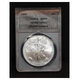 2005 SILVER EAGLE - ANACS - MS69