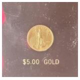 2003  $5  GOLD AMERICAN EAGLE