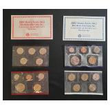2002 P& D US MINT UNC. COIN SETS W/ EXTRA QUARTERS